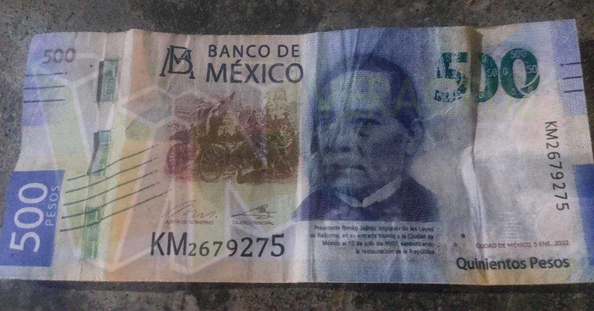 Alerta en Álamo, Veracruz: Aumentan los billetes falsos en circulación