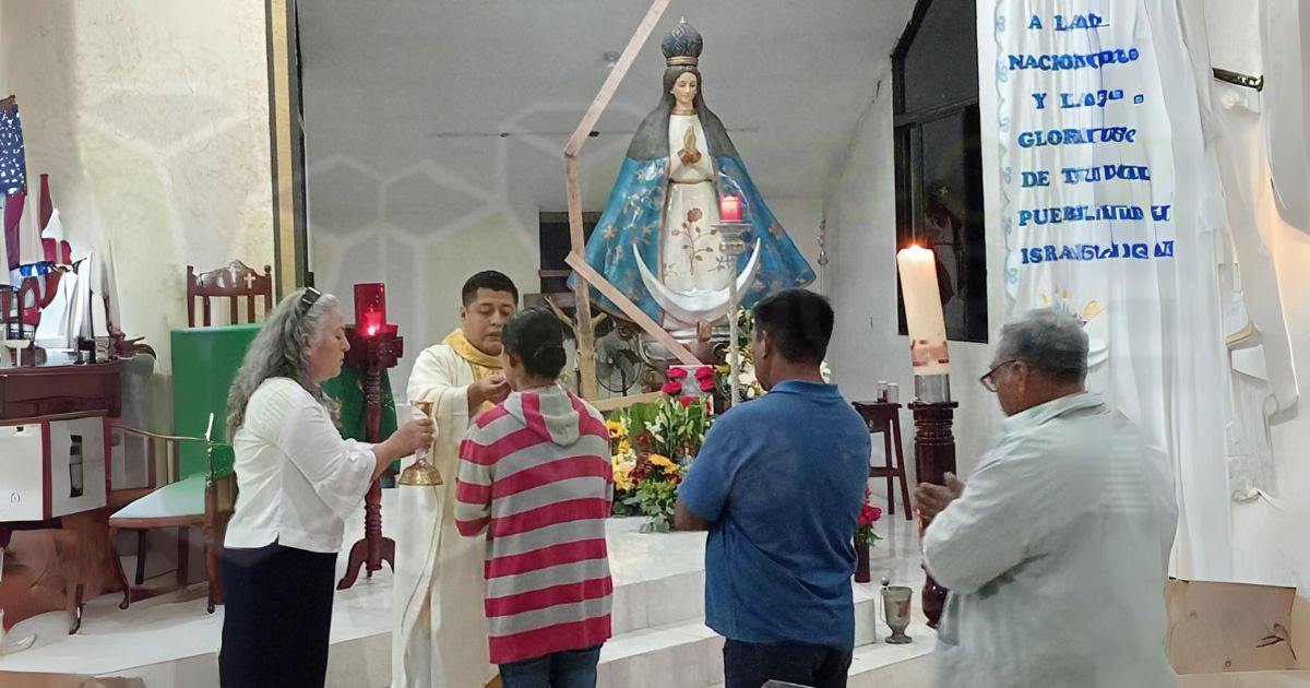 Listos los preparativos para la fiesta patronal de Agua Nacida