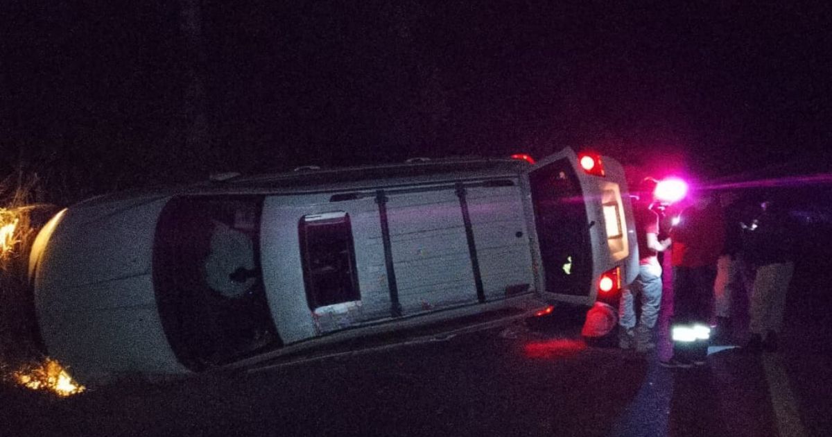 Accidente en la carretera Tuxpan-Tampico: No se reportan personas lesionadas