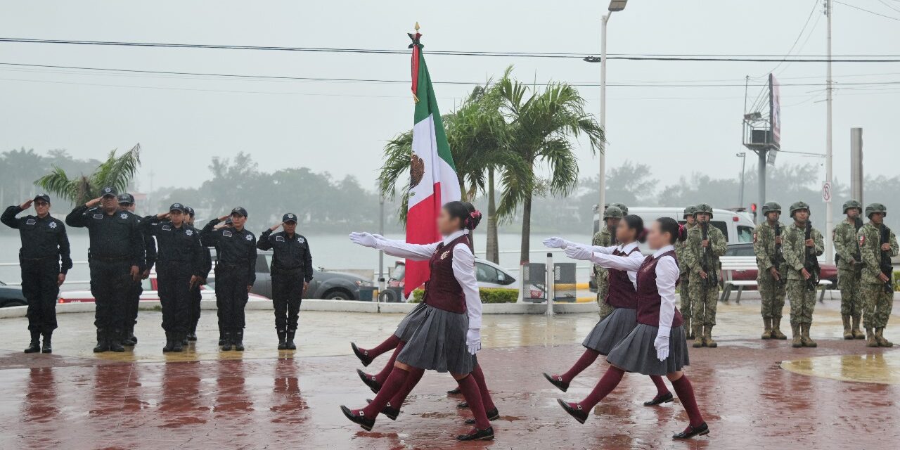 CETIS 111 participa en Lunes Cívico conmemorativo por el 86 aniversario de la Expropiación Petrolera