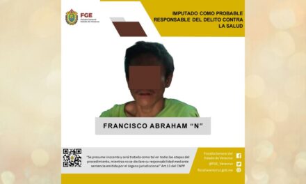 Imputan a sujeto por delitos contra la salud en Misantla