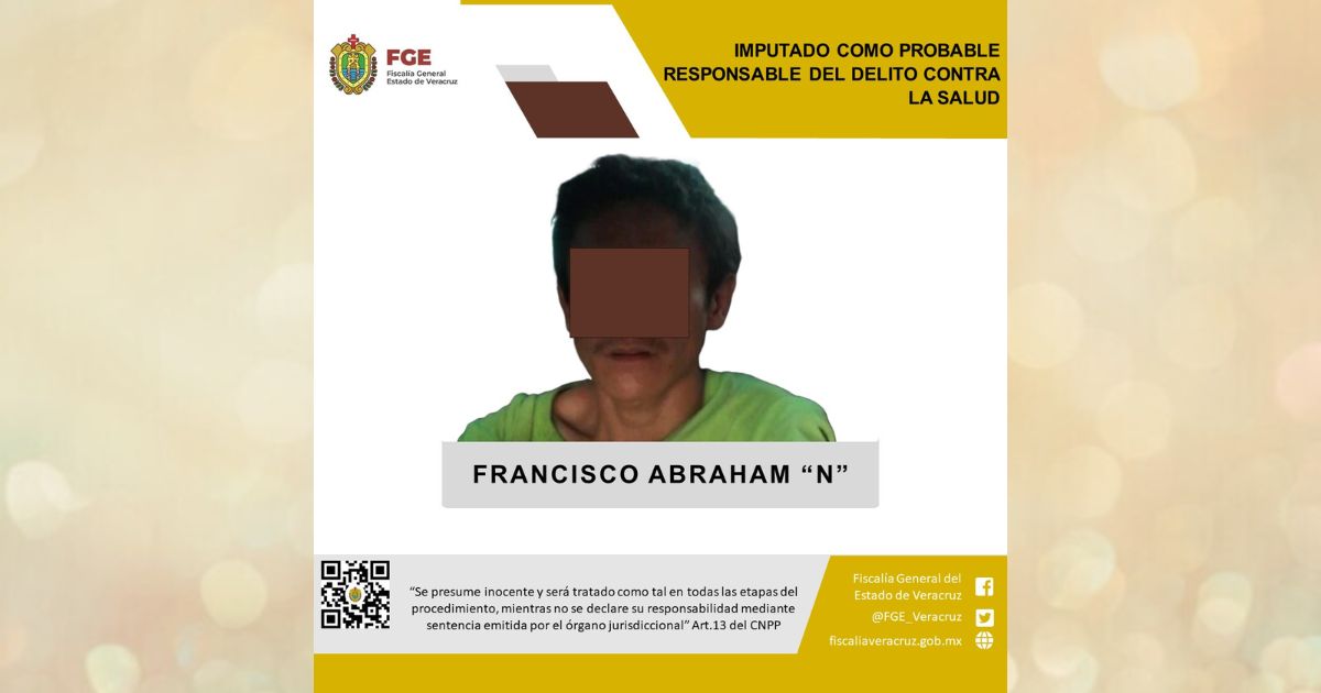Imputan a sujeto por delitos contra la salud en Misantla