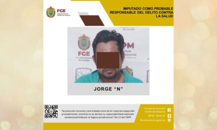 Imputado por delitos contra la salud en Misantla
