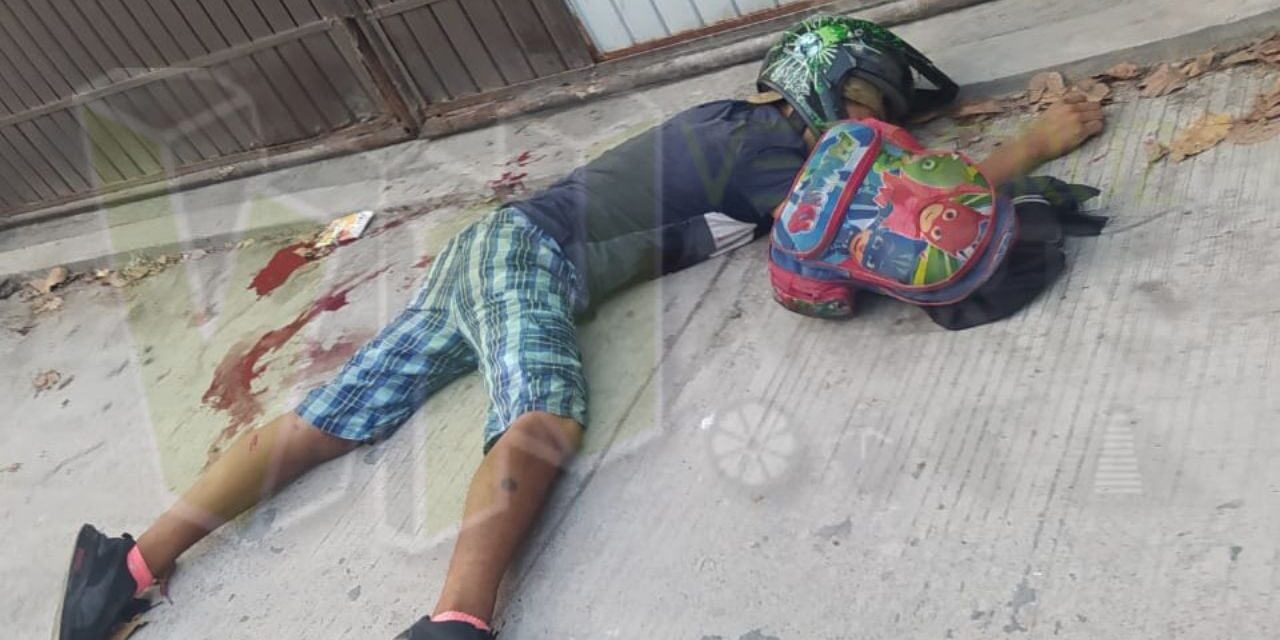 Álamo: Motociclista abatido en la Heroica Veracruz tras atentado