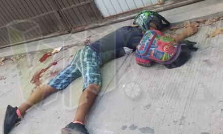 Álamo: Motociclista abatido en la Heroica Veracruz tras atentado