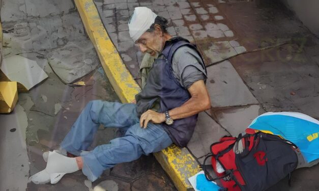 Álamo: Anciano sufre lesión en la cabeza tras descompensación de presión arterial