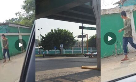 Poza Rica: Mujer denuncia a limpiaparabrisas por violento y acosador