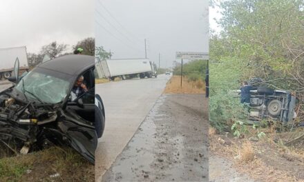 Cuatro accidentes en menos de tres horas en Pueblo Viejo