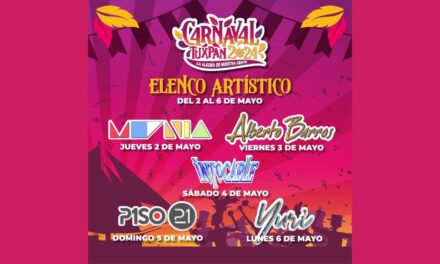 ¡Elenco de talla internacional en el Carnaval Tuxpan 2024! Se presentan Moenia, Alberto Barros, Intocable, Piso 21 y Yuri