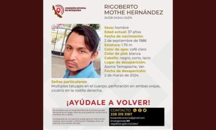 Alamense cumple un mes desaparecido