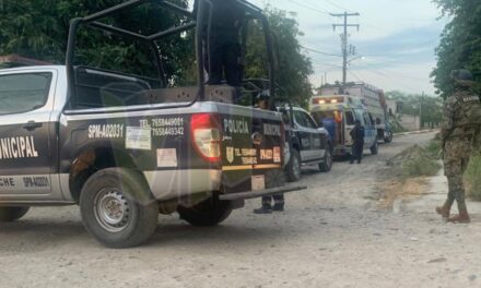 Detienen a sujeto por golpear a su esposa en Álamo