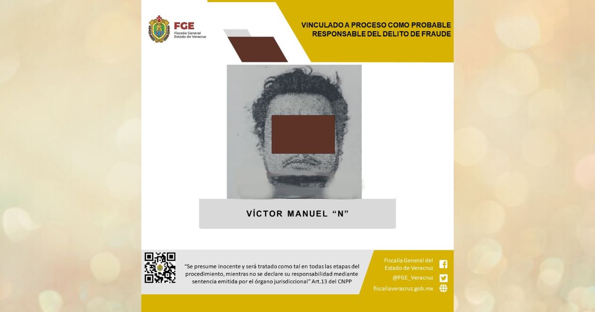 Martínez de la Torre: Vinculado a proceso por el delito de fraude