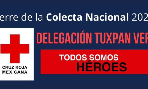 Tuxpan: El próximo viernes 31 de mayo, Cruz Roja realizará un Radiotón para recaudar donativos