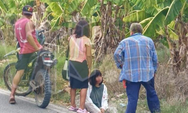 Menor Lesionada tras Derrape de Moto en Álamo