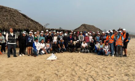 Realizan Jornada de Limpieza en playa Barra Norte de Tuxpan