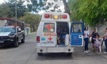 Terror en la colonia Aviación en Álamo: Mujer se desmaya tras amenaza con machete