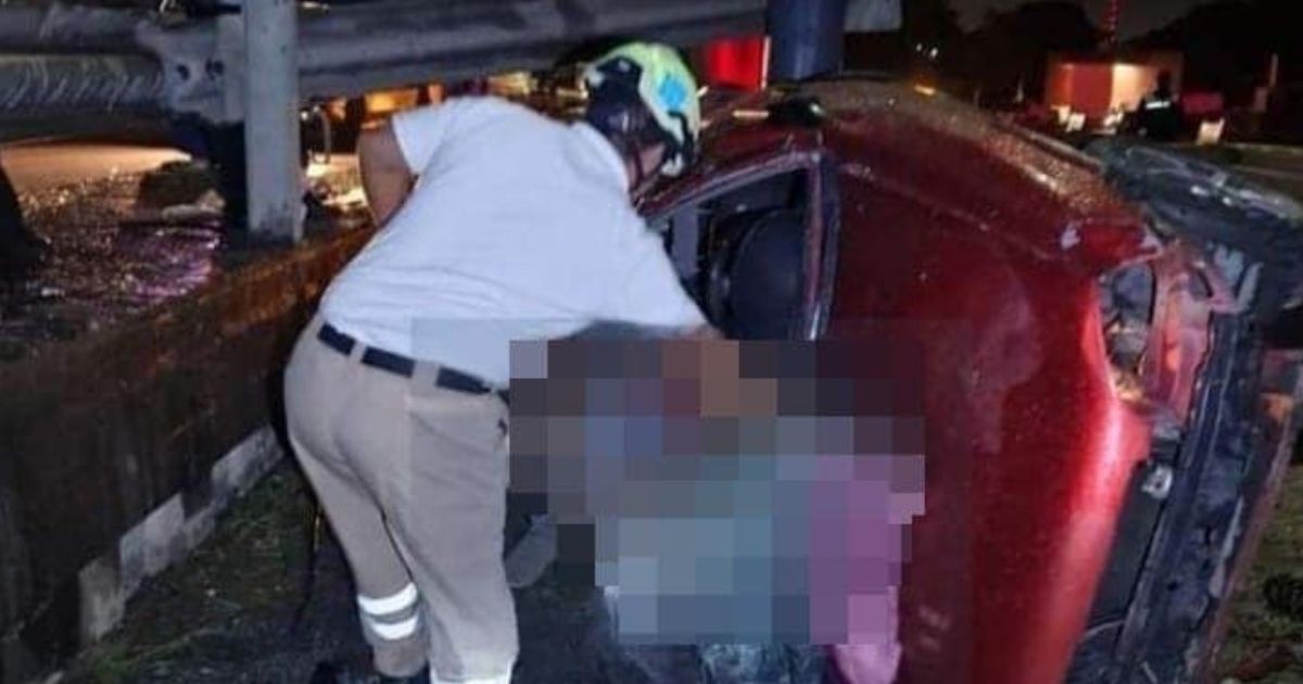 Presunto exceso de velocidad provoca accidente en Pánuco: Conductor pierde la vida tras quedar prensado