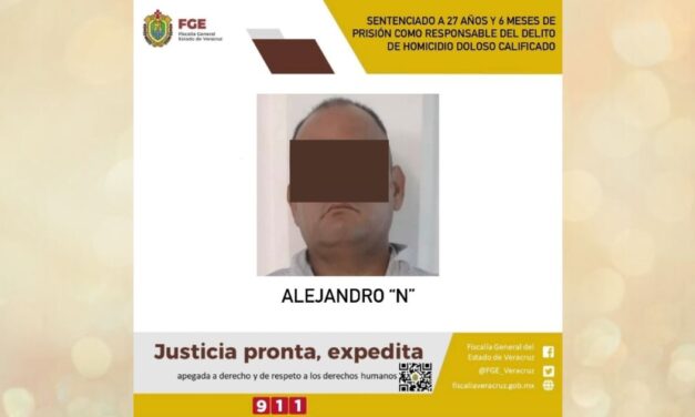 Chicontepec: Sentenciado a 27 años y 6 meses de prisión por el delito de homicidio doloso