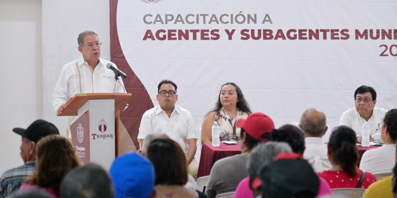 CEJAV capacita a agentes y subagentes municipales de Tuxpan en materia de Justicia Alternativa