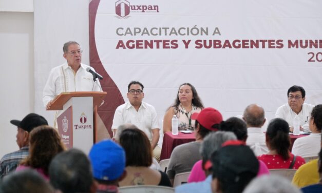 CEJAV capacita a agentes y subagentes municipales de Tuxpan en materia de Justicia Alternativa