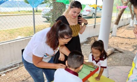 DIF Tuxpan promueve en preescolares el conocimiento matemático y el reciclaje