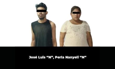 Aprehende SSP a dos personas en Álamo Temapache con 38 dosis de estupefacientes