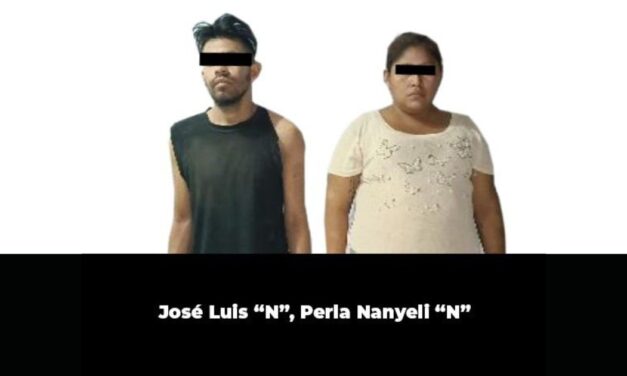 Aprehende SSP a dos personas en Álamo Temapache con 38 dosis de estupefacientes