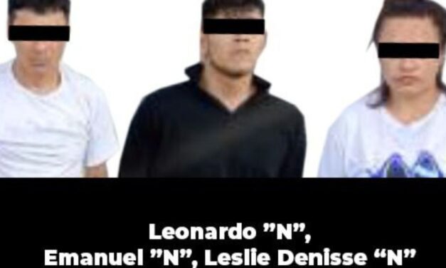 En Tihuatlán, SSP captura a tres presuntos generadores de violencia