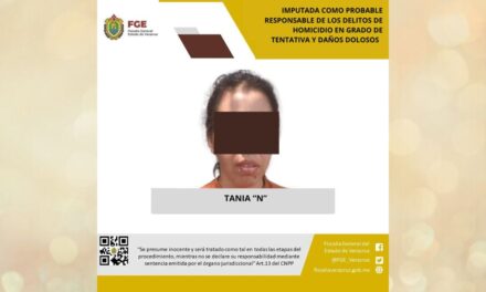 Papantla: Mujer vinculada a proceso por tentativa de homicidio y daños dolosos