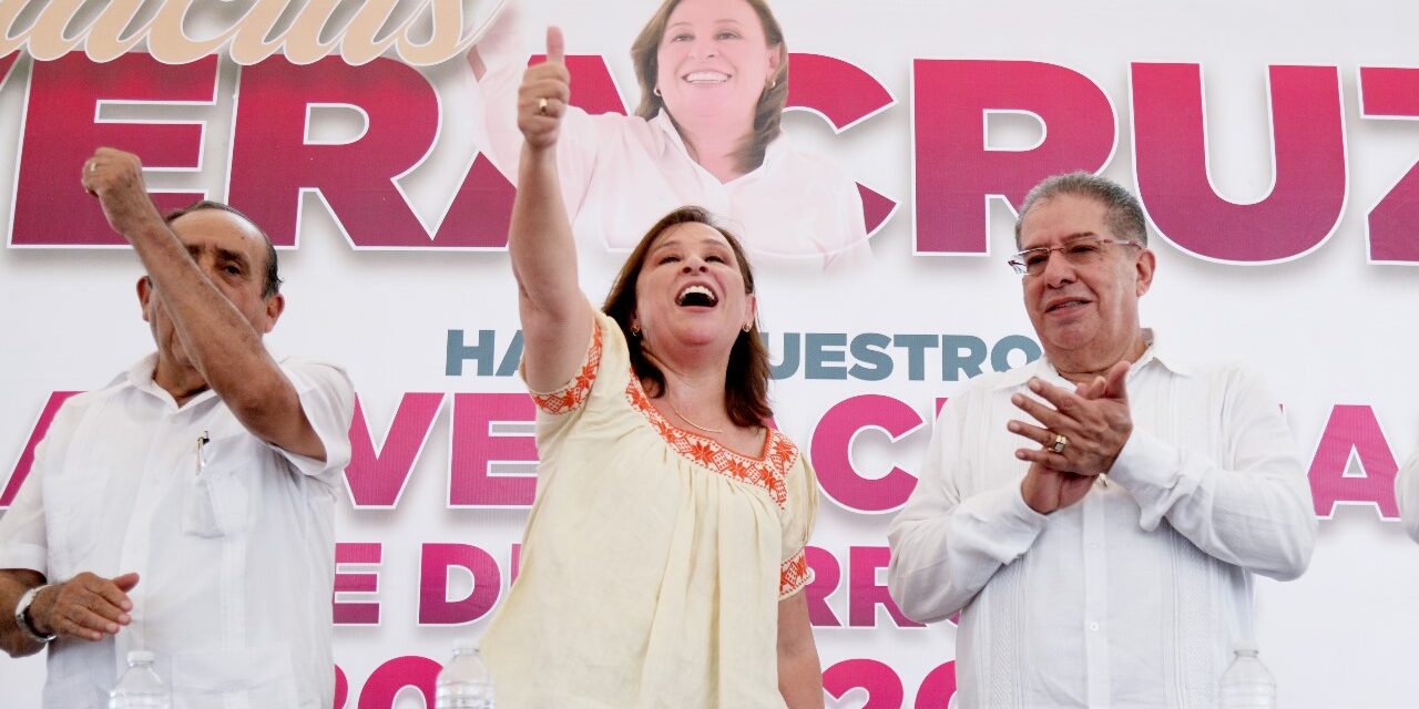 Tuxpan dio una gran bienvenida a Rocío Nahle, gobernadora Electa del estado de Veracruz, en su “Gira de Agradecimiento”.