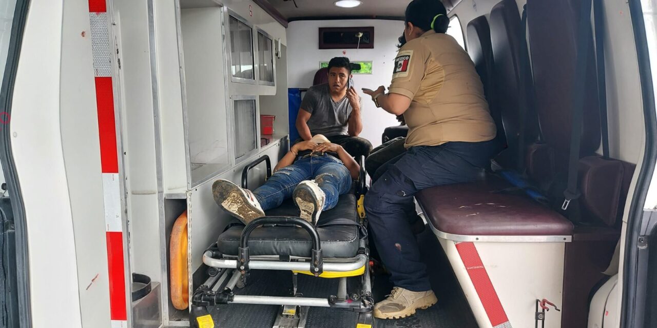 Papantla: ¡Salvaron la vida por milagro!