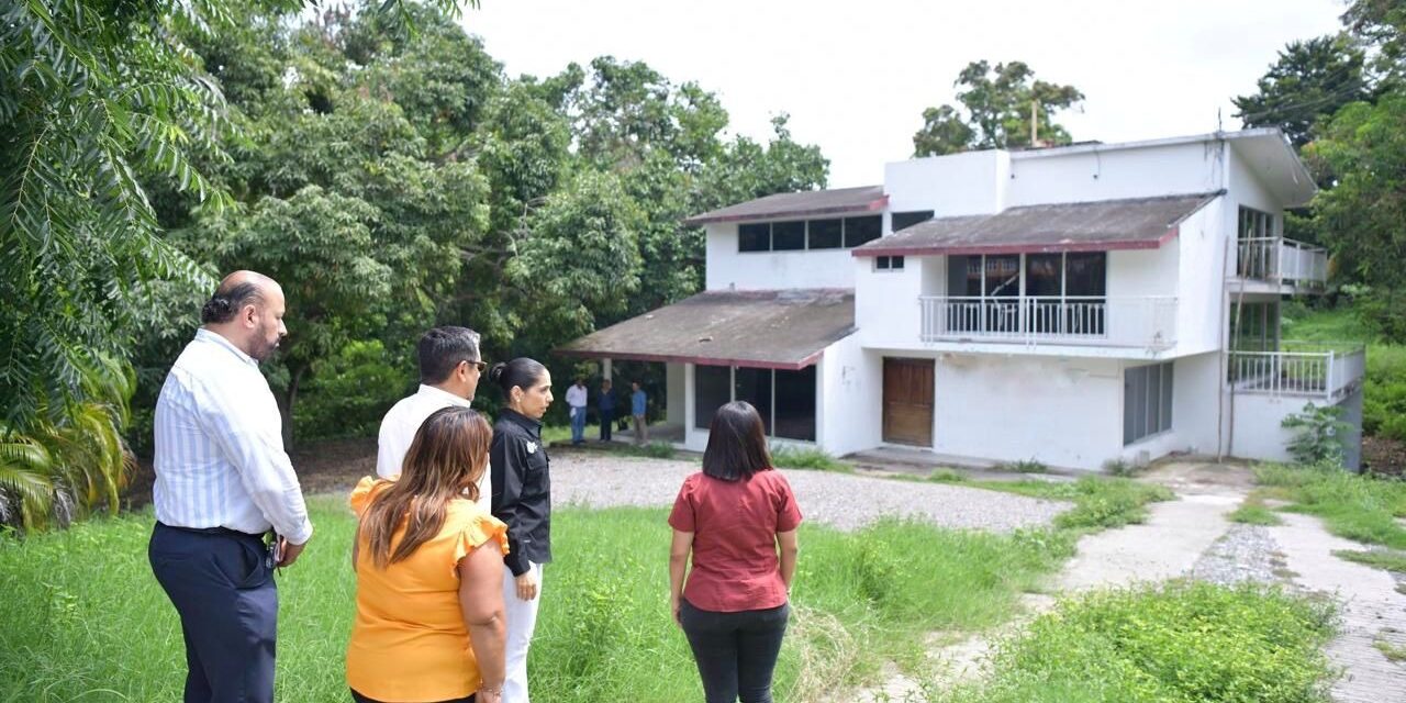 FISCAL GENERAL SUPERVISA INMUEBLE QUE ALOJARÁ A LA UNIDAD INTEGRAL DE PROCURACIÓN DE JUSTICIA EN PAPANTLA