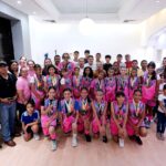 Tuxpan: Alcalde José Manuel Pozos Castro felicitó e hizo un reconocimiento a basquetbolistas que representarán a Veracruz en torneos nacionales