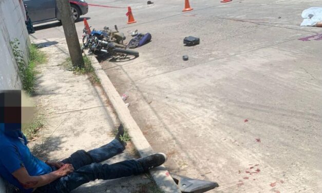 Terrible accidente en Naranjos: Mujer pierde la vida en accidente de moto
