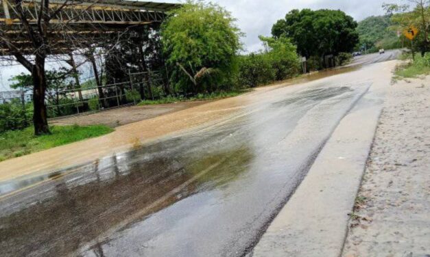 Álamo: Calles inundadas en diversos puntos de Álamo por tormenta tropical «Chris»