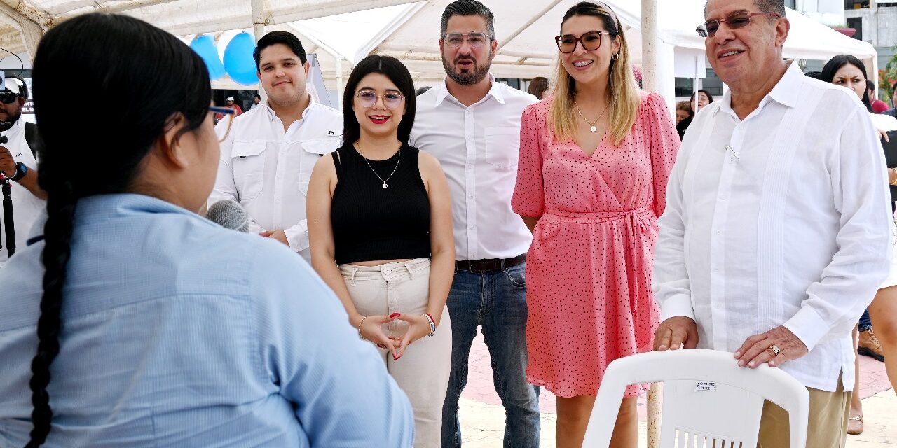 Se realizó en Tuxpan la jornada de “Reclutamiento Masivo”, en el que se ofertaron un gran número de vacantes
