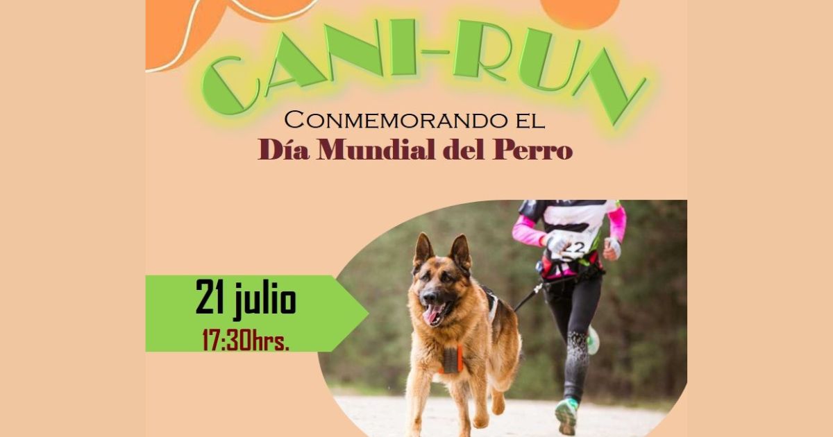 Tuxpan: Este domingo estás invitado a correr junto a tu perro en la carrera CANI-RUN
