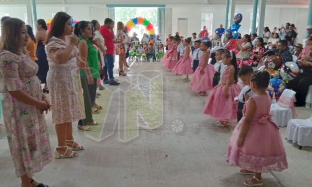 Álamo: Emotiva Clausura del Kinder «Alfonso Caso» en Agua Nacida