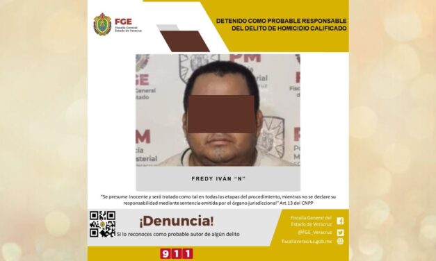 Detenido como presunto responsable de homicidio en Tihuatlán