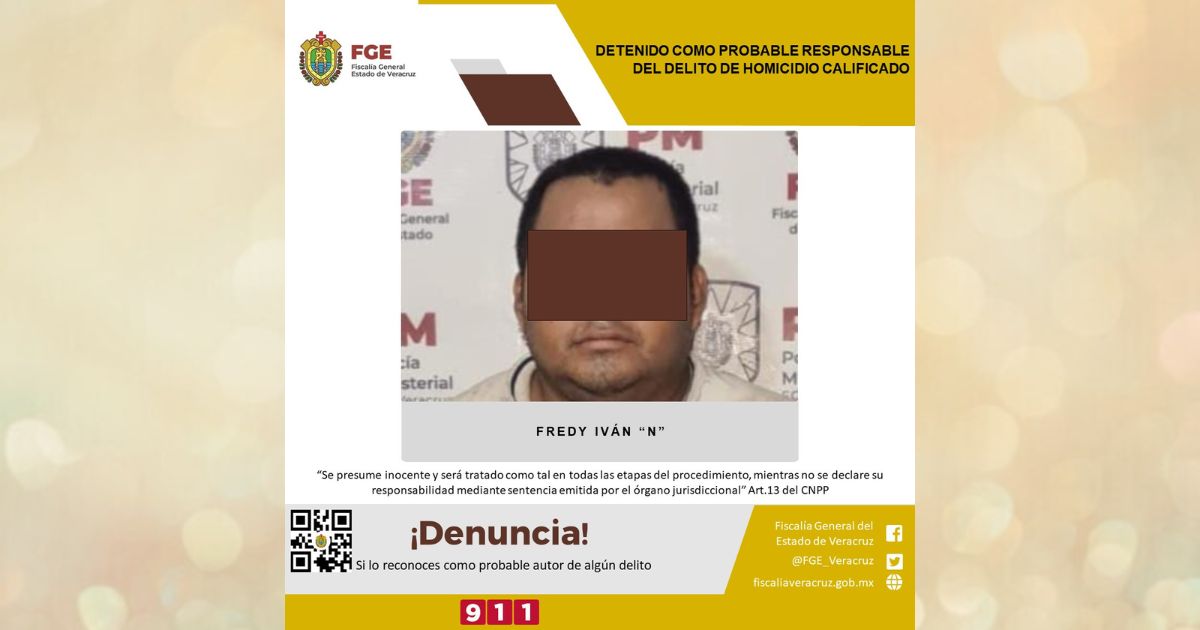 Detenido como presunto responsable de homicidio en Tihuatlán