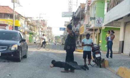 Mujer Policía Sufre Accidente en Álamo, Veracruz