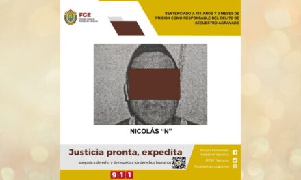 Tihuatlán: Sentenciado a 111 años de prisión por el delito de secuestro