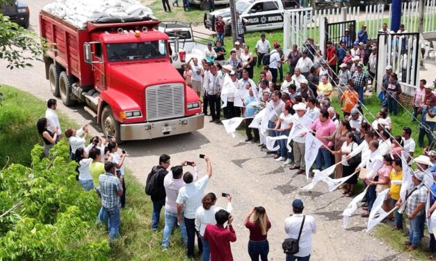 Inició en Tuxpan la distribución y entrega de “Fertilizantes para el Bienestar 2024”, en beneficio de campesinos de 76 comunidades