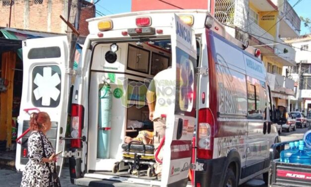 Álamo: Comerciante resulta herida tras caer en el parque «Las Piedritas»