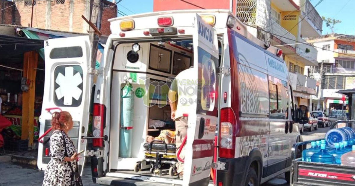 Álamo: Comerciante resulta herida tras caer en el parque «Las Piedritas»