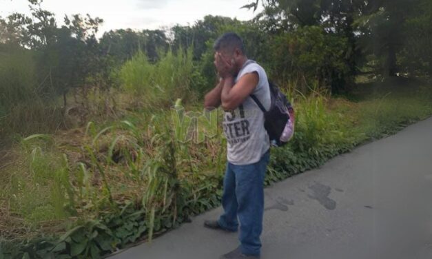 Motociclista sufre accidente en Álamo; se recupera en el hospital