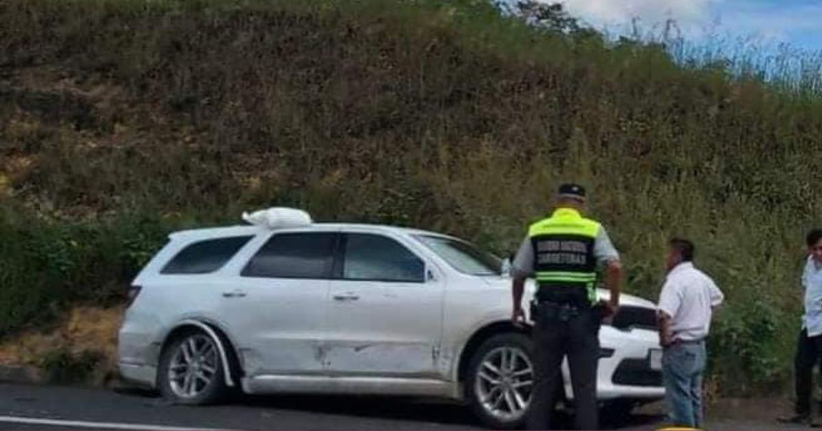 Ayudantía del Gobernador del Estado sufre accidente en Totomoxtle