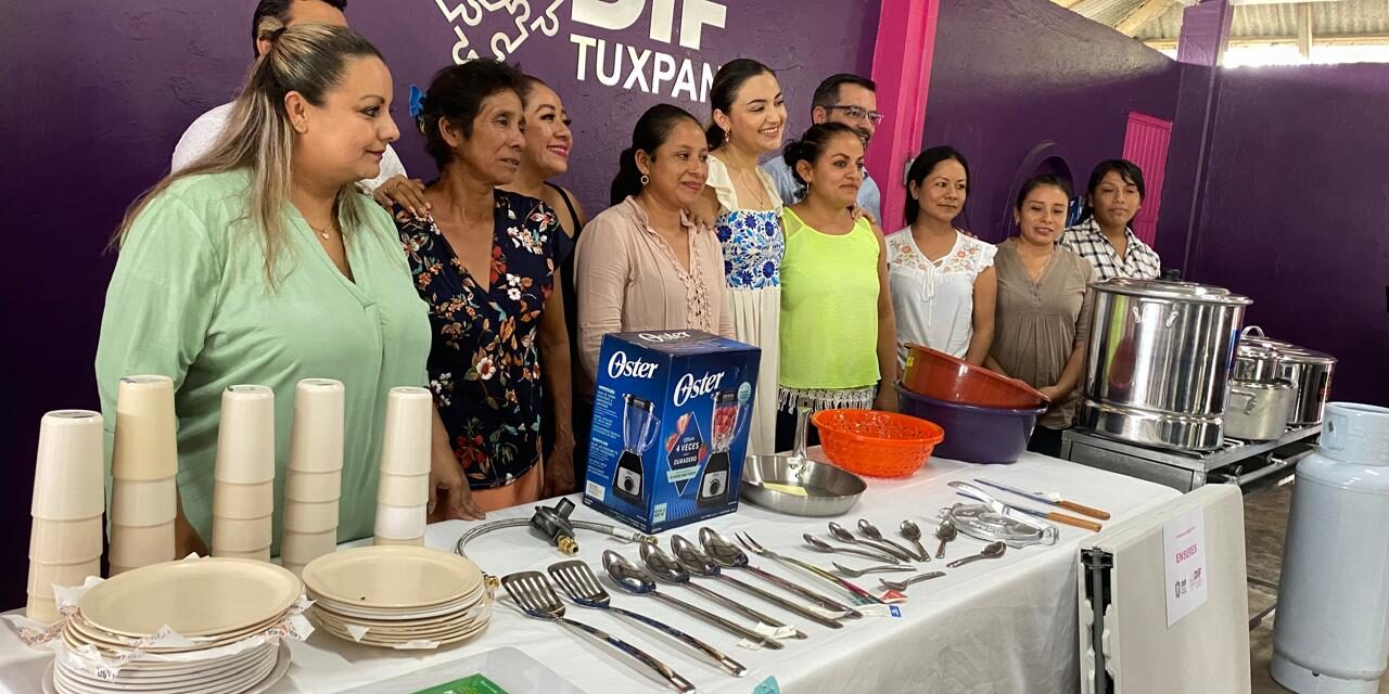 A través de proyectos productivos, Gobierno y DIF Tuxpan fomentan alternativas de autoempleo
