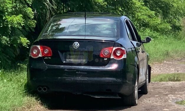 Álamo: Aparece vehículo abandonado en Puerta Siete