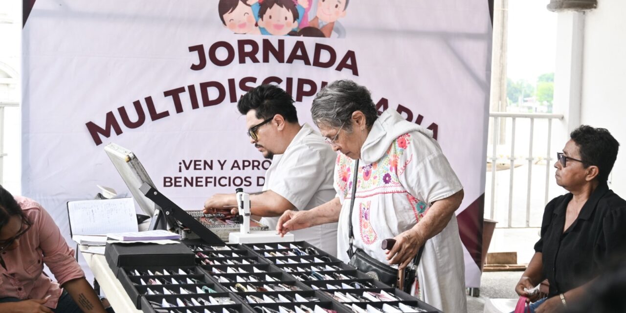 Jornada Multidisciplinaria es un apoyo a la salud e impulsa el desarrollo personal de más familias tuxpeñas